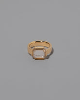 Envelop Ring on grey color background.