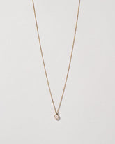  Birthstone Necklace on light color background.