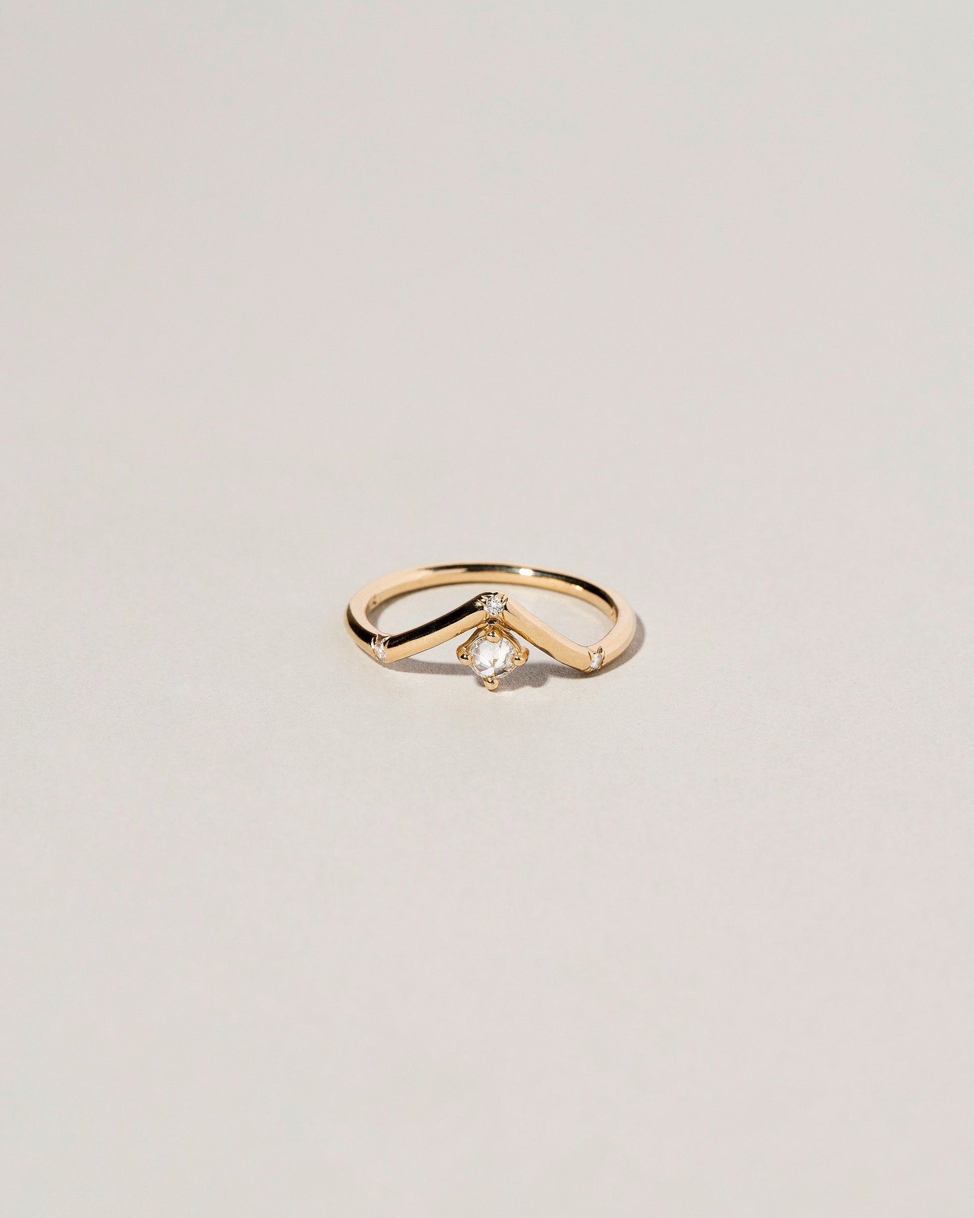  Mini Peak Ring on light color background.