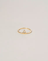  Stacked Ring - Triangle on light color background.