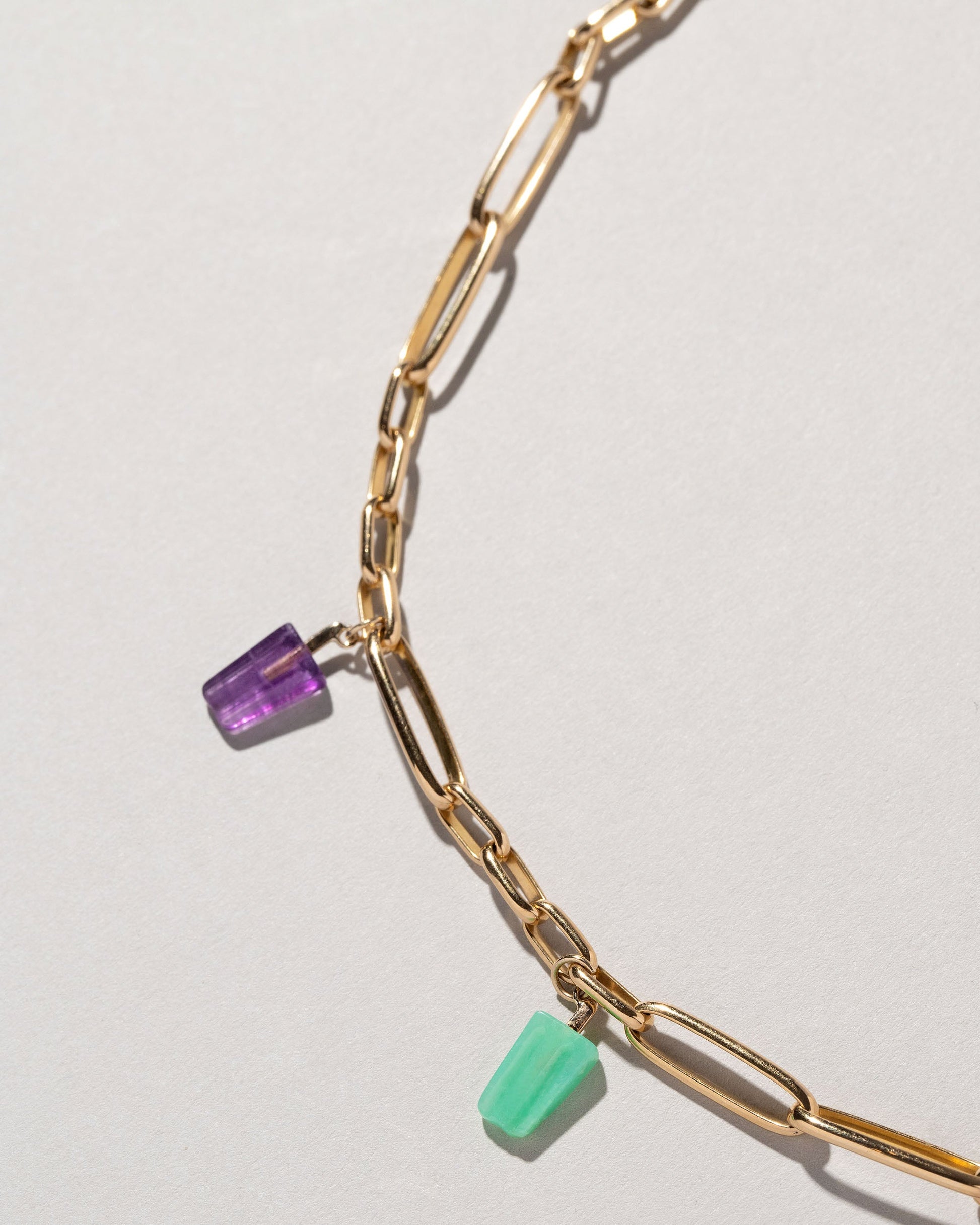  Popsicle Charm - Grape on light color background.