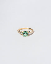  Orion Ring - Tourmaline on light color background.
