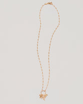  Friendship Necklace on light color background.