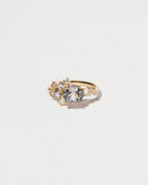  Vega Ring - Pink Sapphire on light color background.
