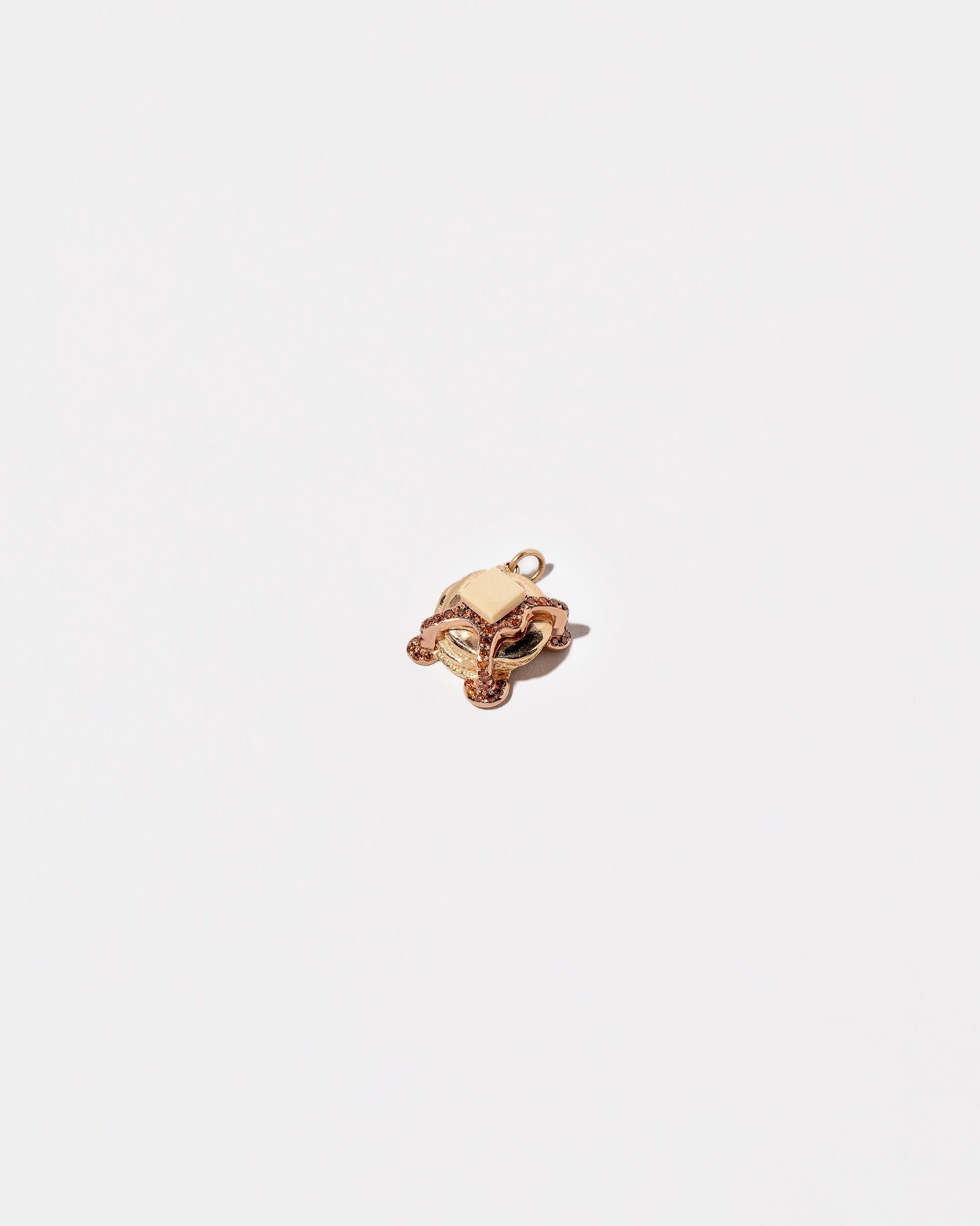 Closeup details of the Short Stack Pancake Charm