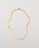 Liquid Chain Necklace - Final Sale on light color background.