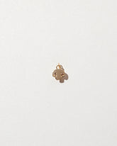  Button Mushroom Charm on light color background.