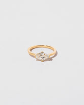 Divine Geometry Ring on light color background.