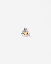 Sunny Side Up Egg Charm Two on light colored background.