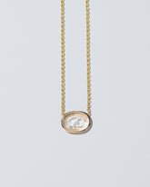  Fidelity Intaglio Seal Necklace on light color background.