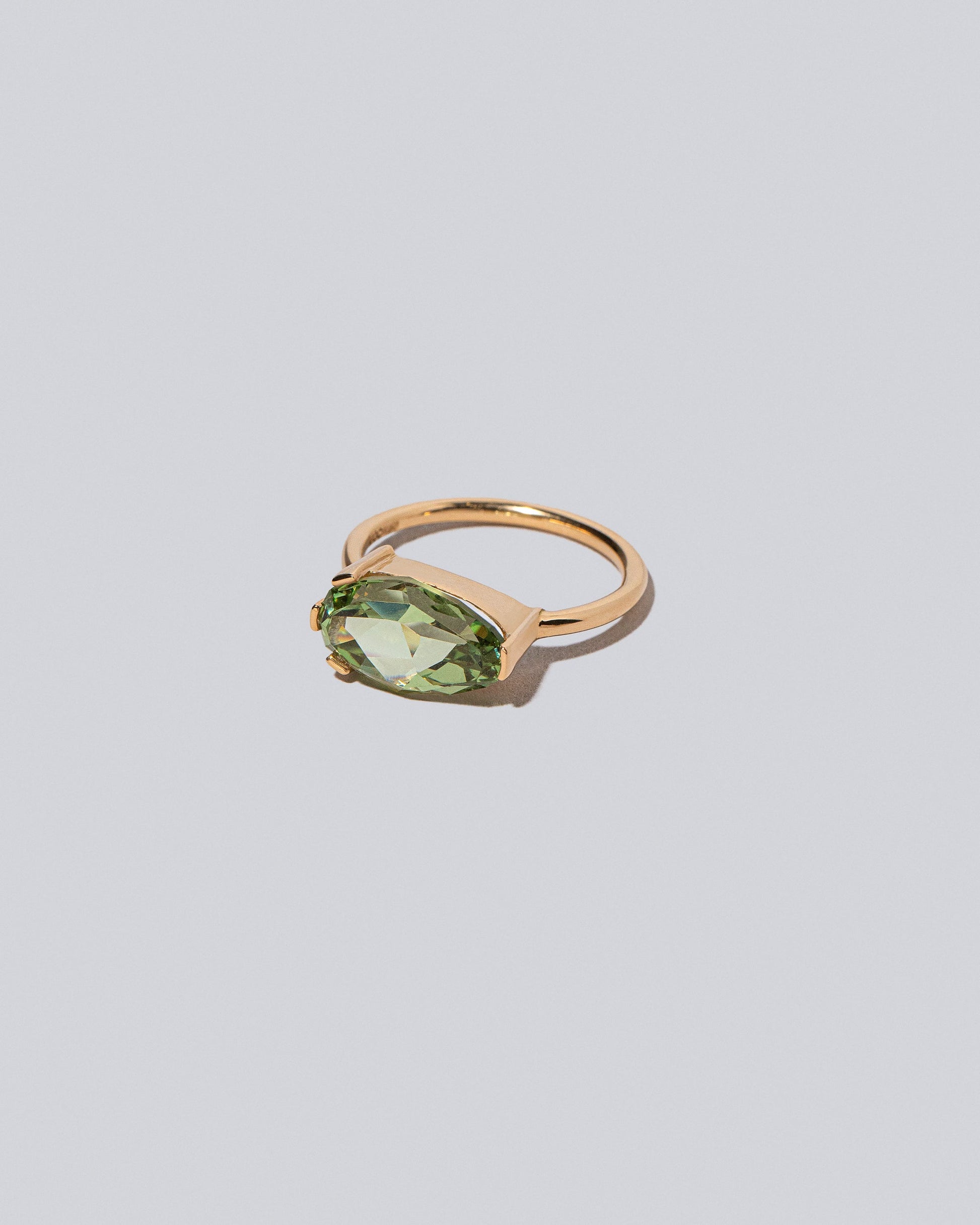 View from the side of the Junco Ring on light color background.