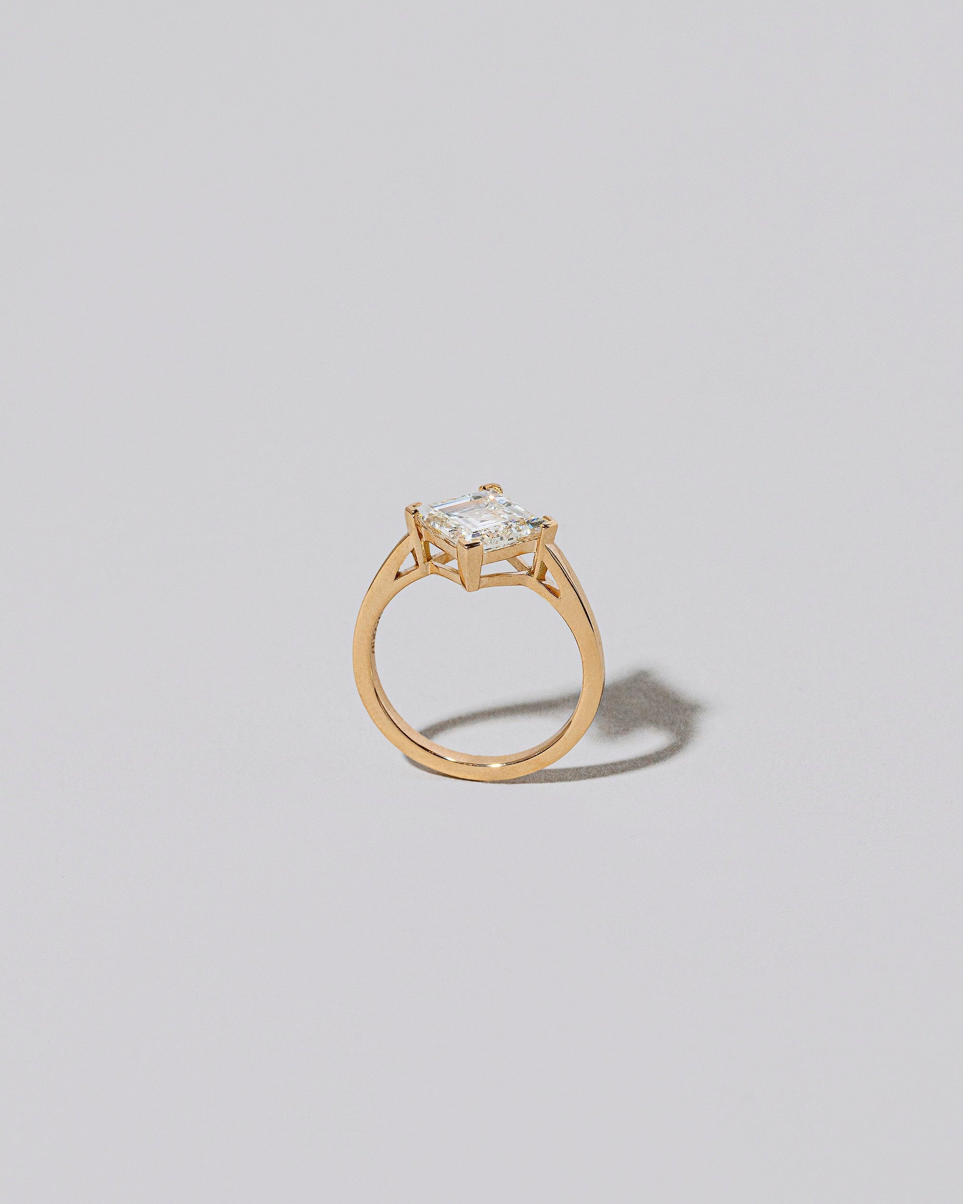 Detail view of the One Look Ring on light color background.