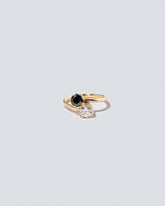  Sun & Moon Union Ring on light color background.