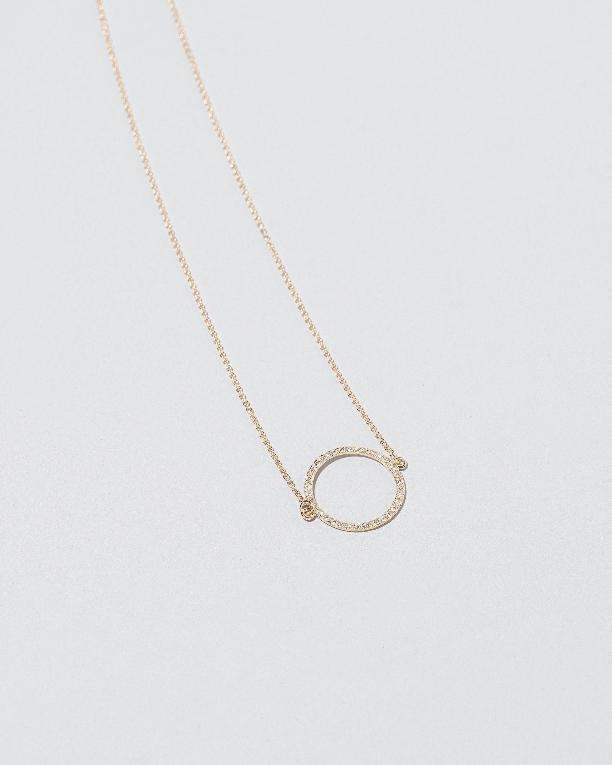  Spring Necklace on light color background.