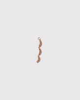  Sausage Links Charm on light color background.