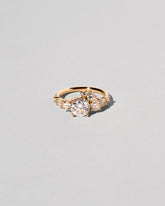  Super Luna Ring - White Diamond on light color background.