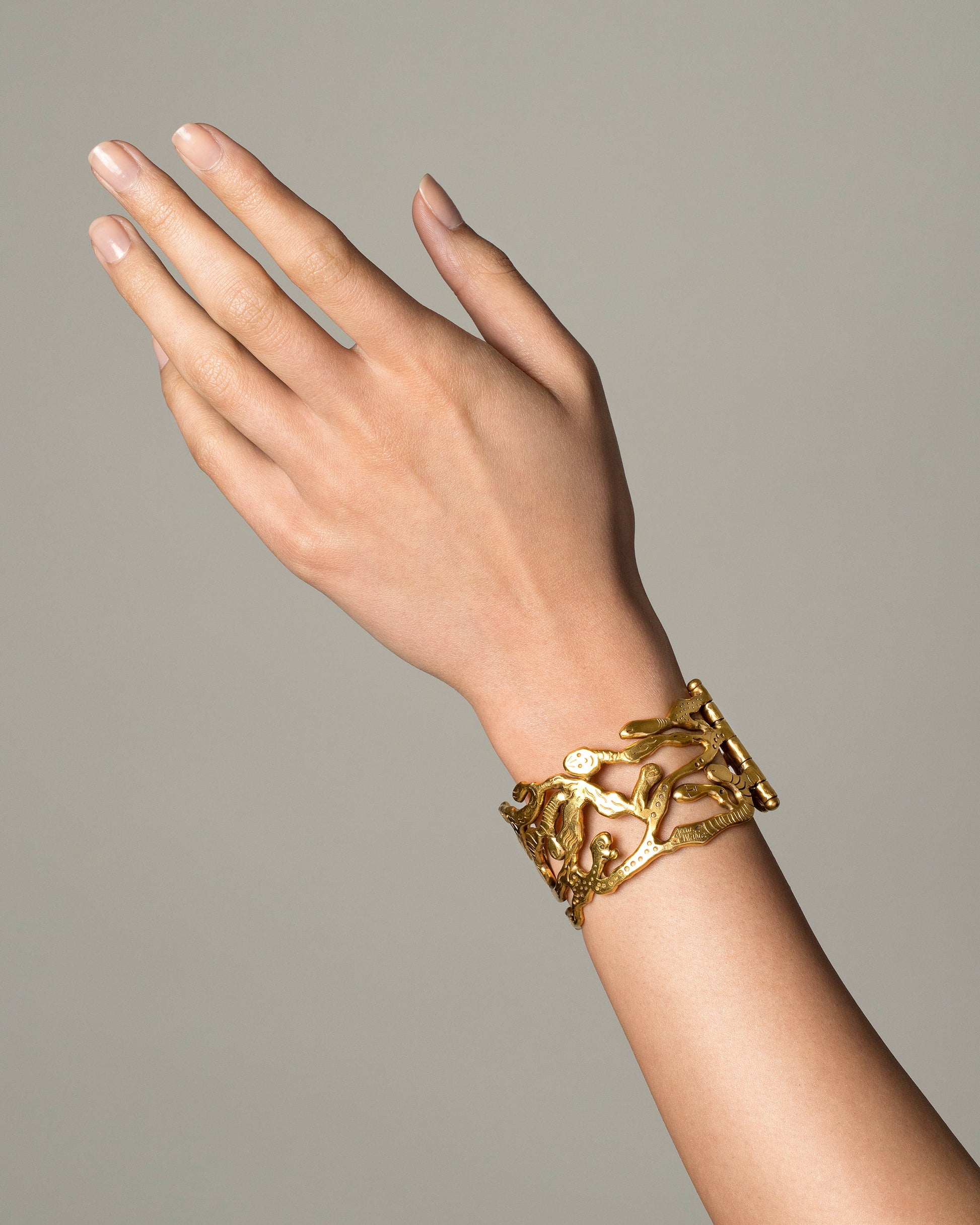 Jean Mahie Cuff on model.