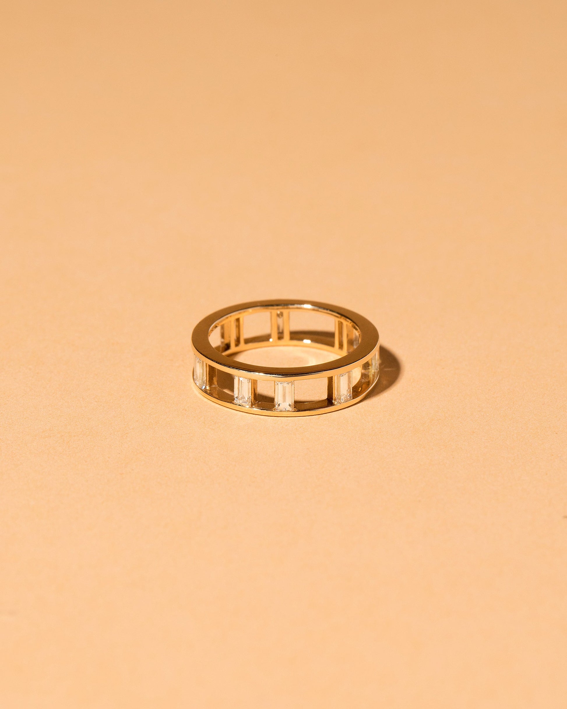  Baguette Cage Band on light color background.