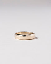 Gold 5mm Half Round Band on light color background.