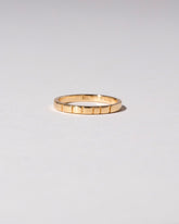 Gold 2mm Etched Lines Bands on light color background.