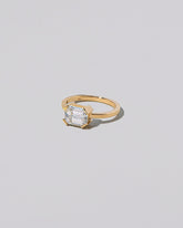 View from the side of the Born Ring on light color background.