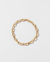 Endless Clasp Bracelet on light color background.