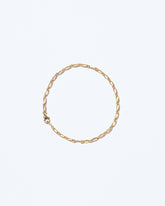 Hotdog Chain Bracelet on light color background.
