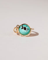  Divine Protection Ring on light color background.