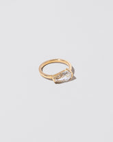 View from the side of the Divination Ring on light color background.