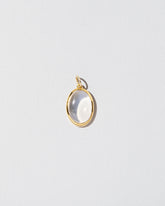  Moonstone Pendant on light color background.