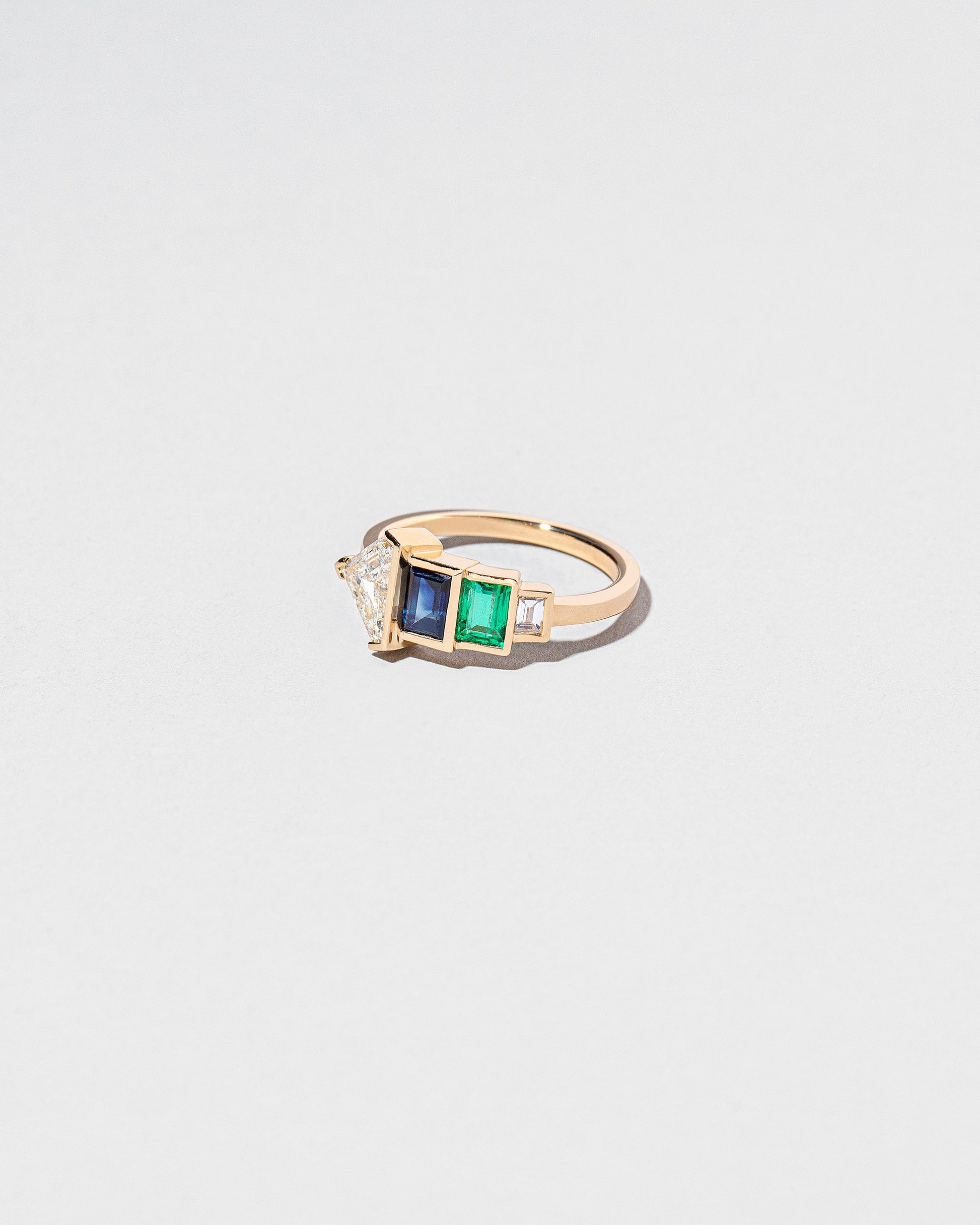  Woman House Ring on light color background.