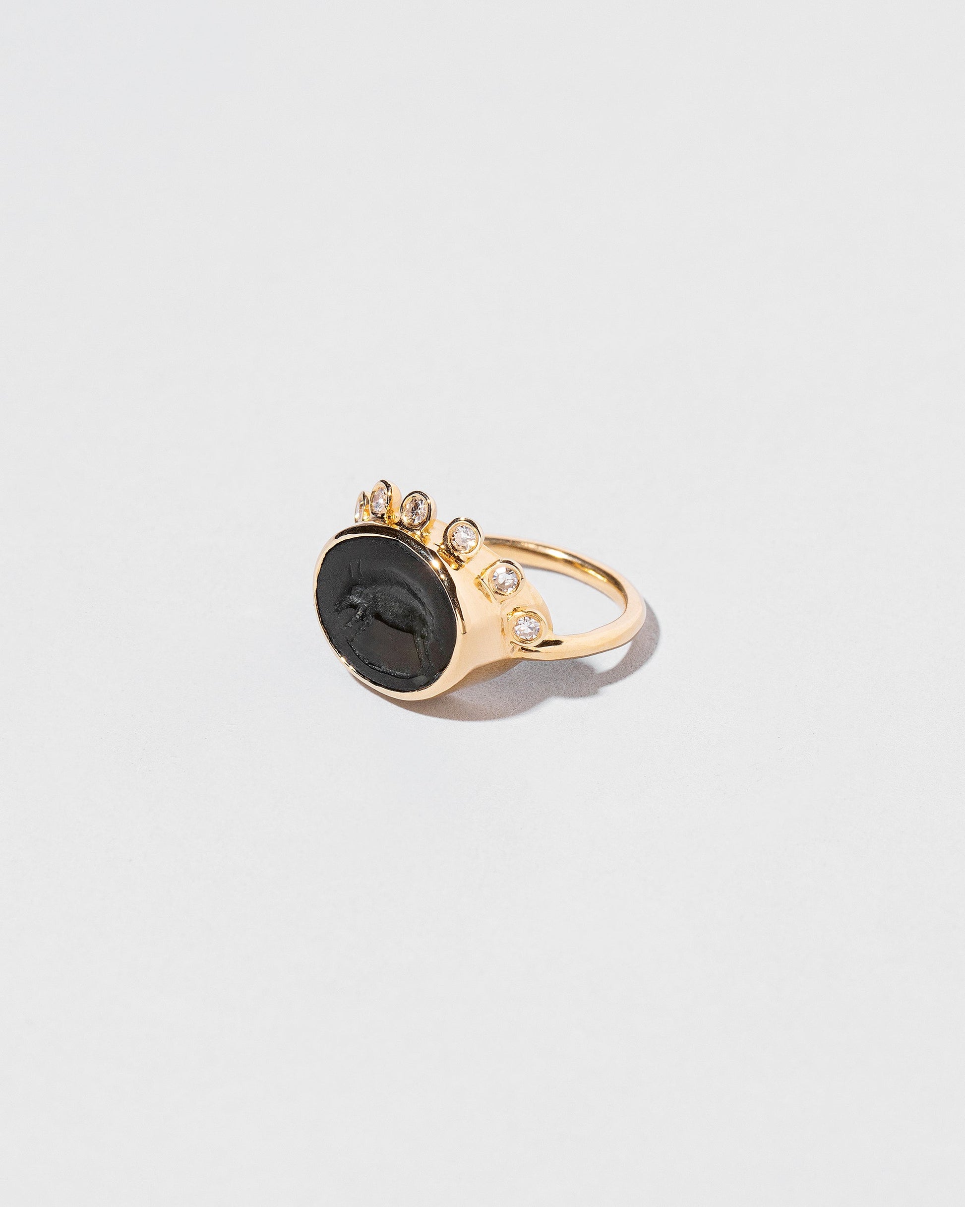  Bravery Ring on light color background.