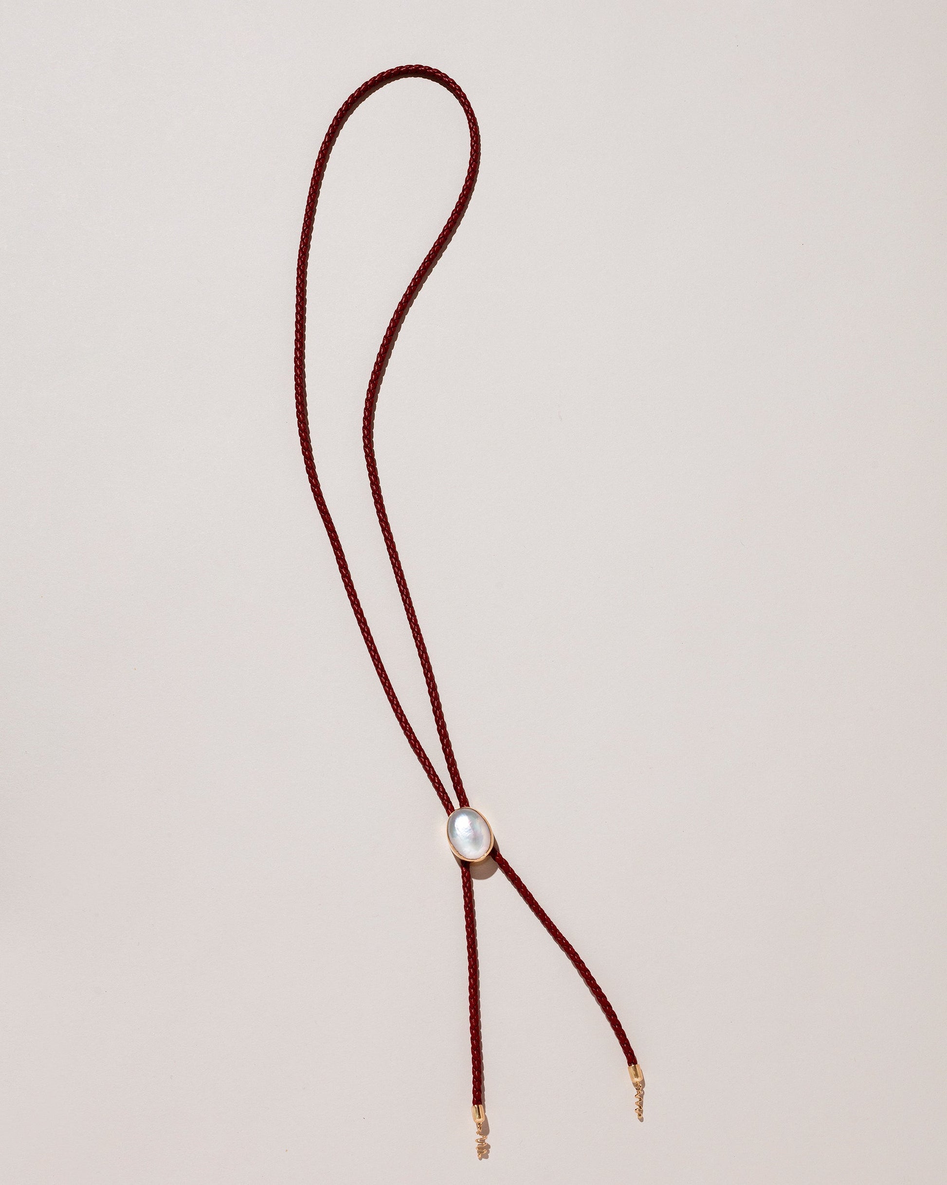 Pearl Snake Bolo on light color background.