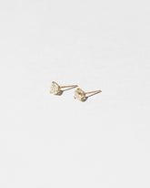  Martini Studs - White Diamond on light color background.