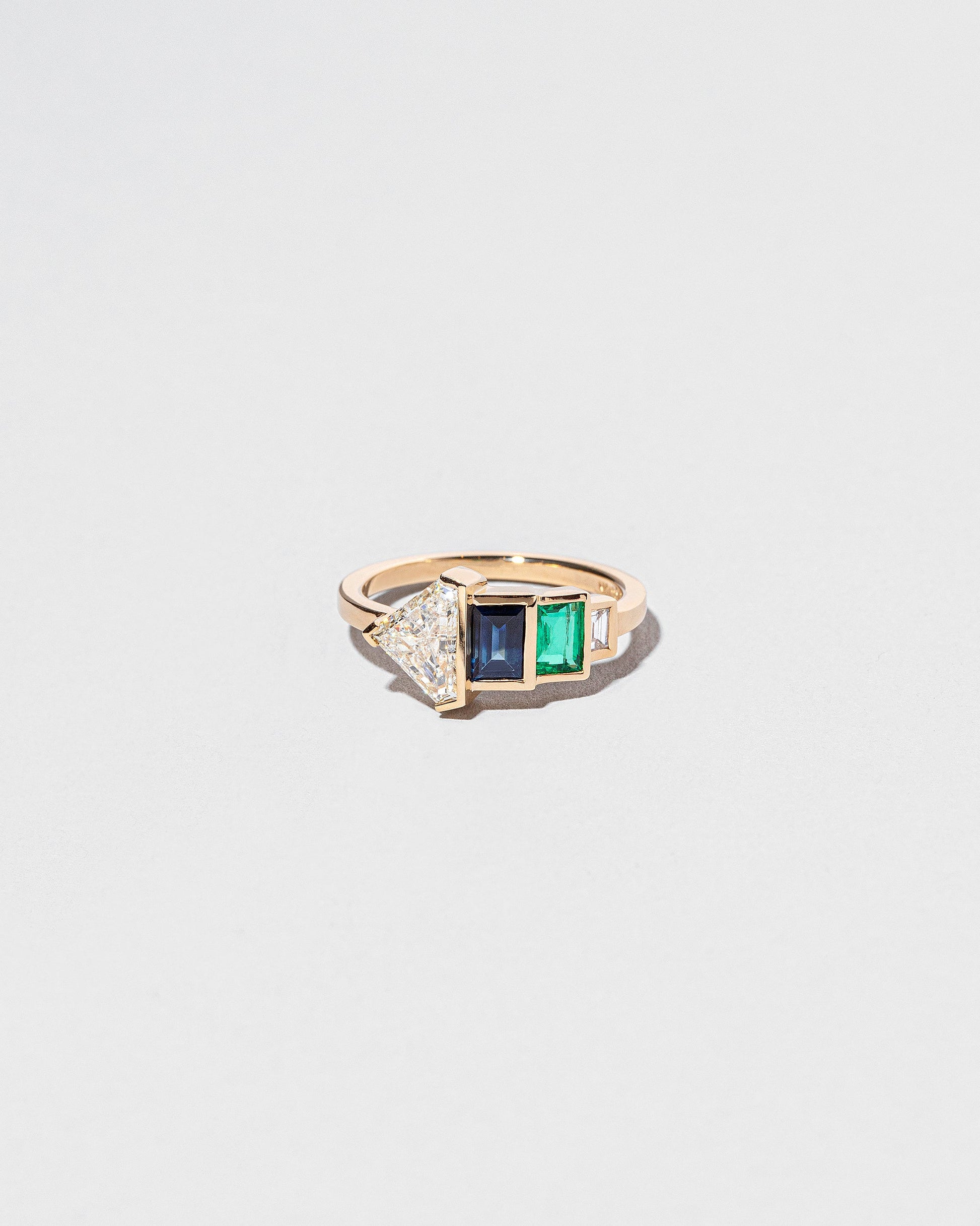  Woman House Ring on light color background.