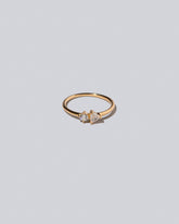  Persephone Ring - White Diamonds on light color background.