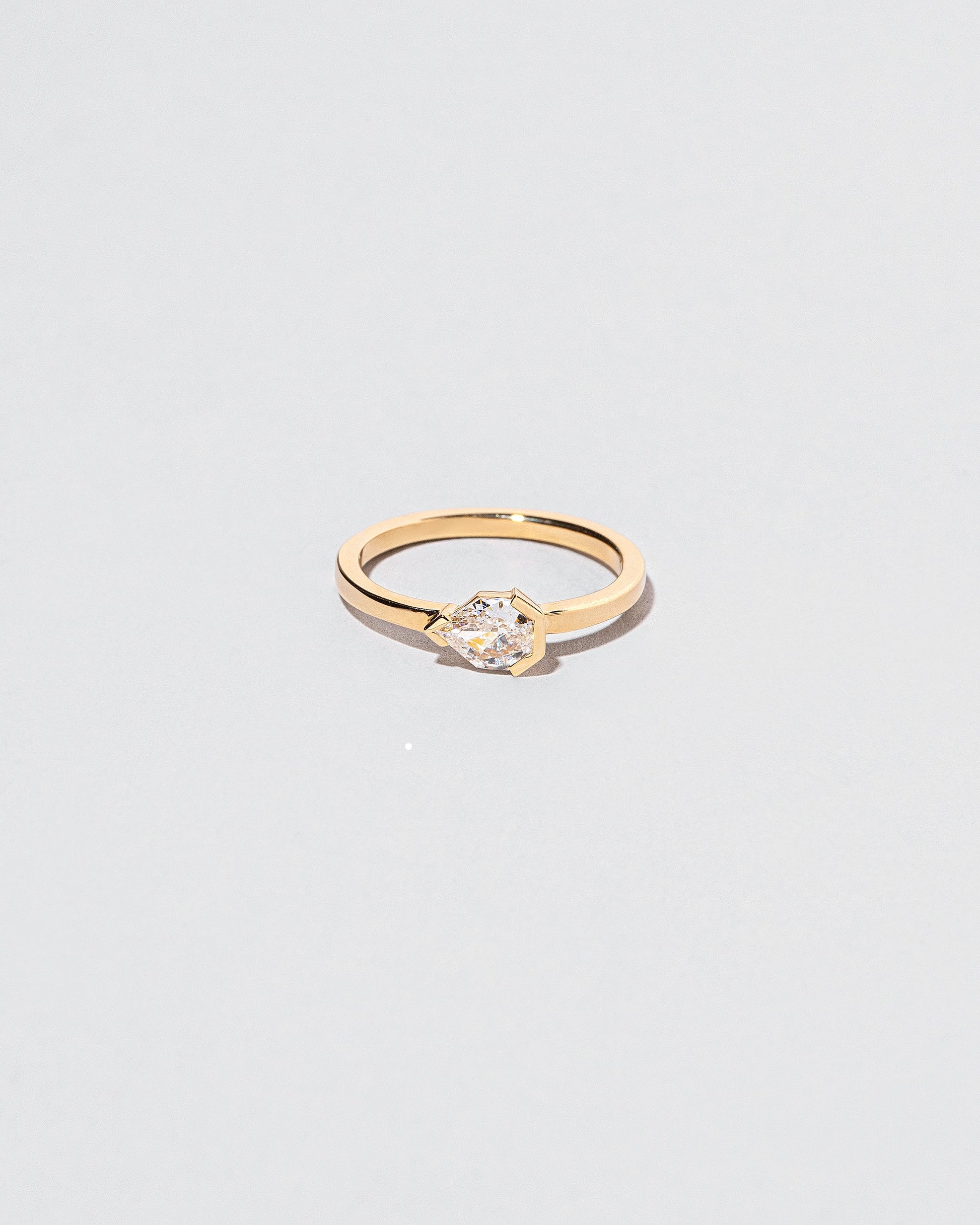 Serenna Ring on light color background.