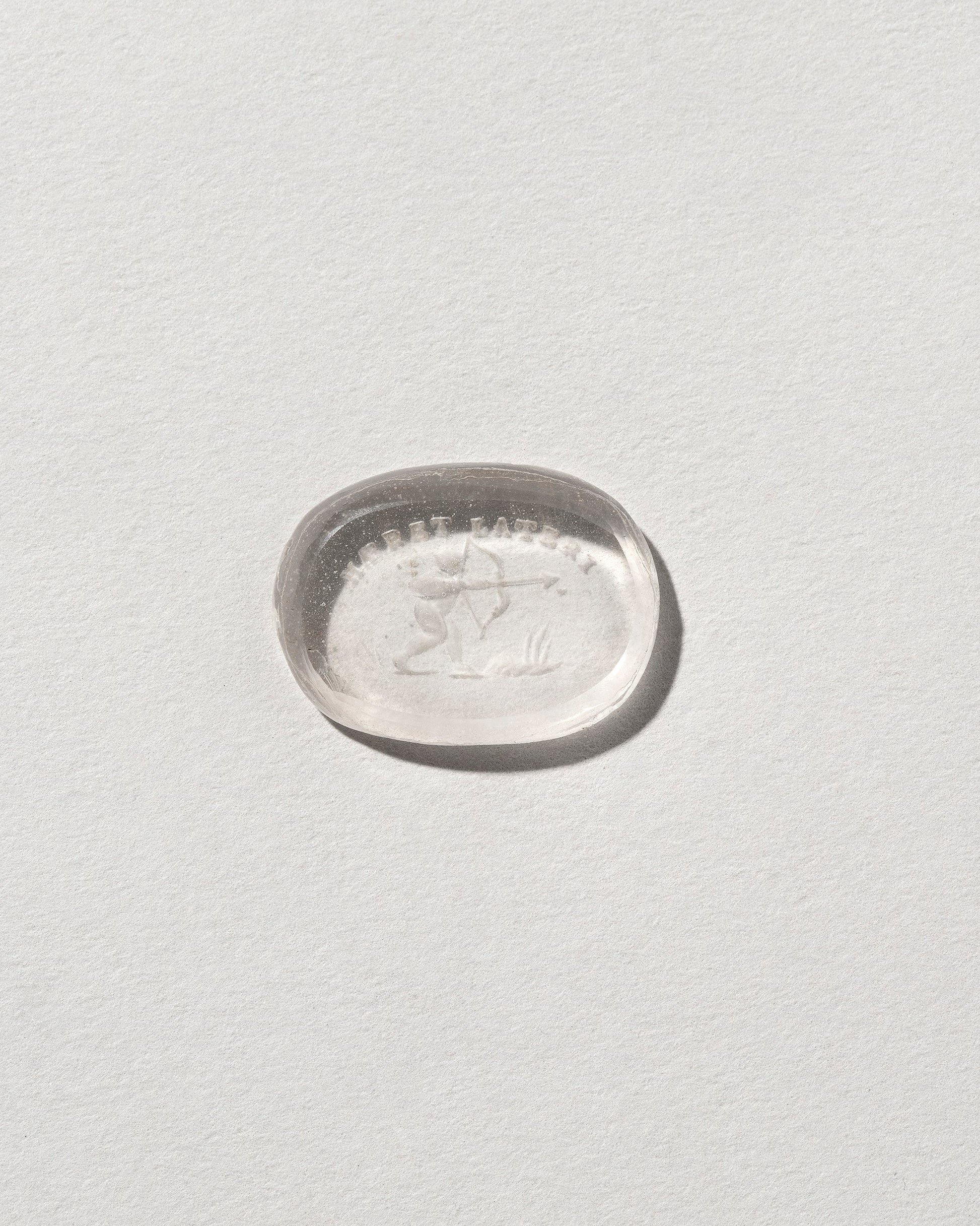  Arrow Intaglio Seal on light color background.