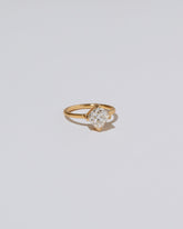 View from the side of the Sauté Ring on light color background.