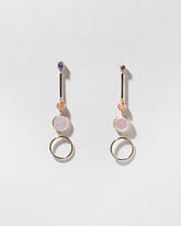  Act 3. Earrings on light color background.