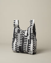 Baggu Baby Black Mociun Aerograph Print Baggu on light color background.