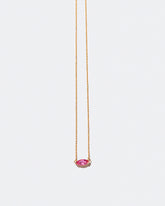Product photo of Nudibranch Necklace on a light color background 