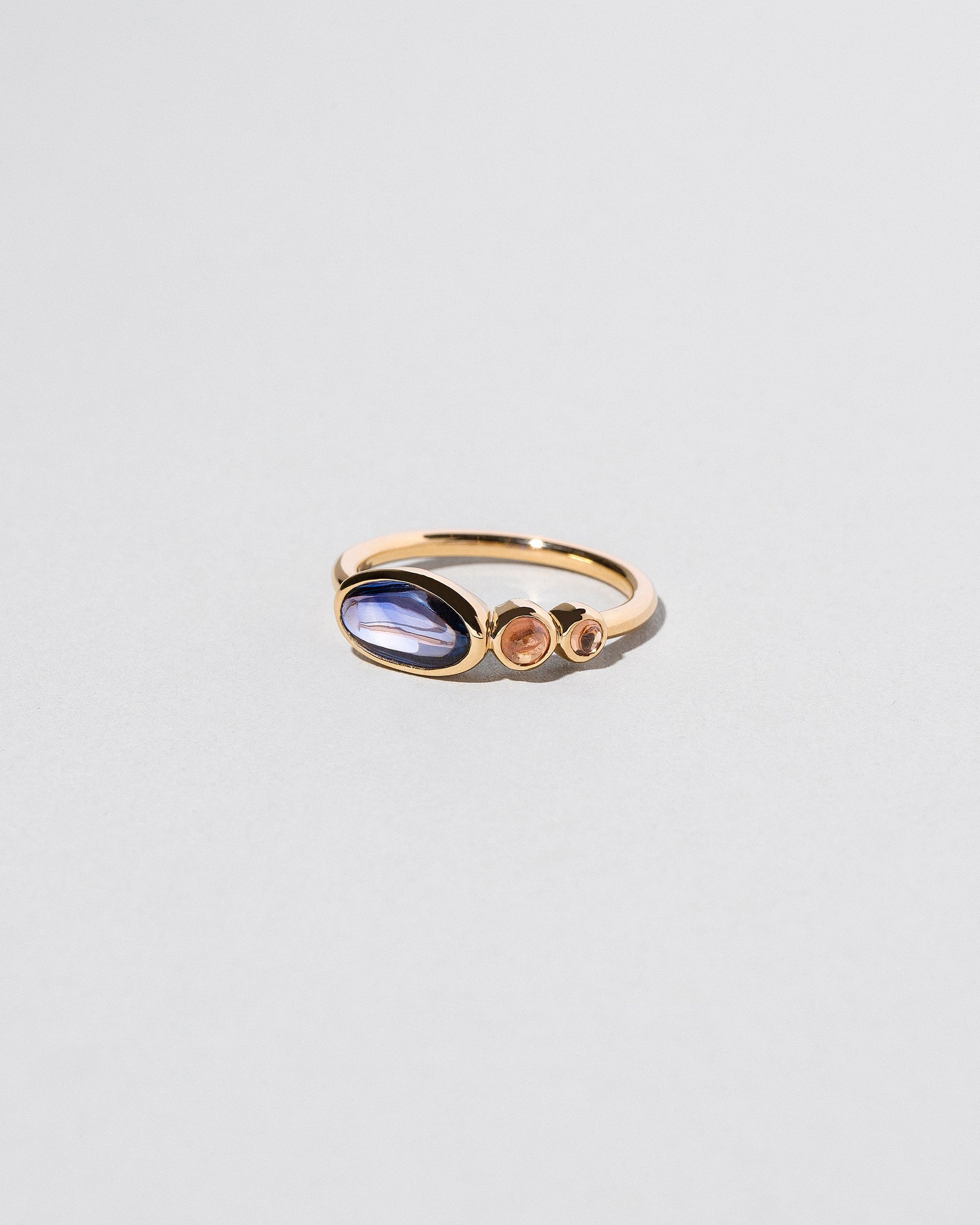  Gathered Sky Ring on light color background.