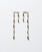 Night Garden Earrings on light color background.