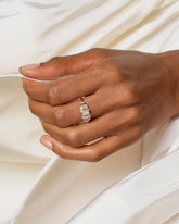 Abundance Ring on model.