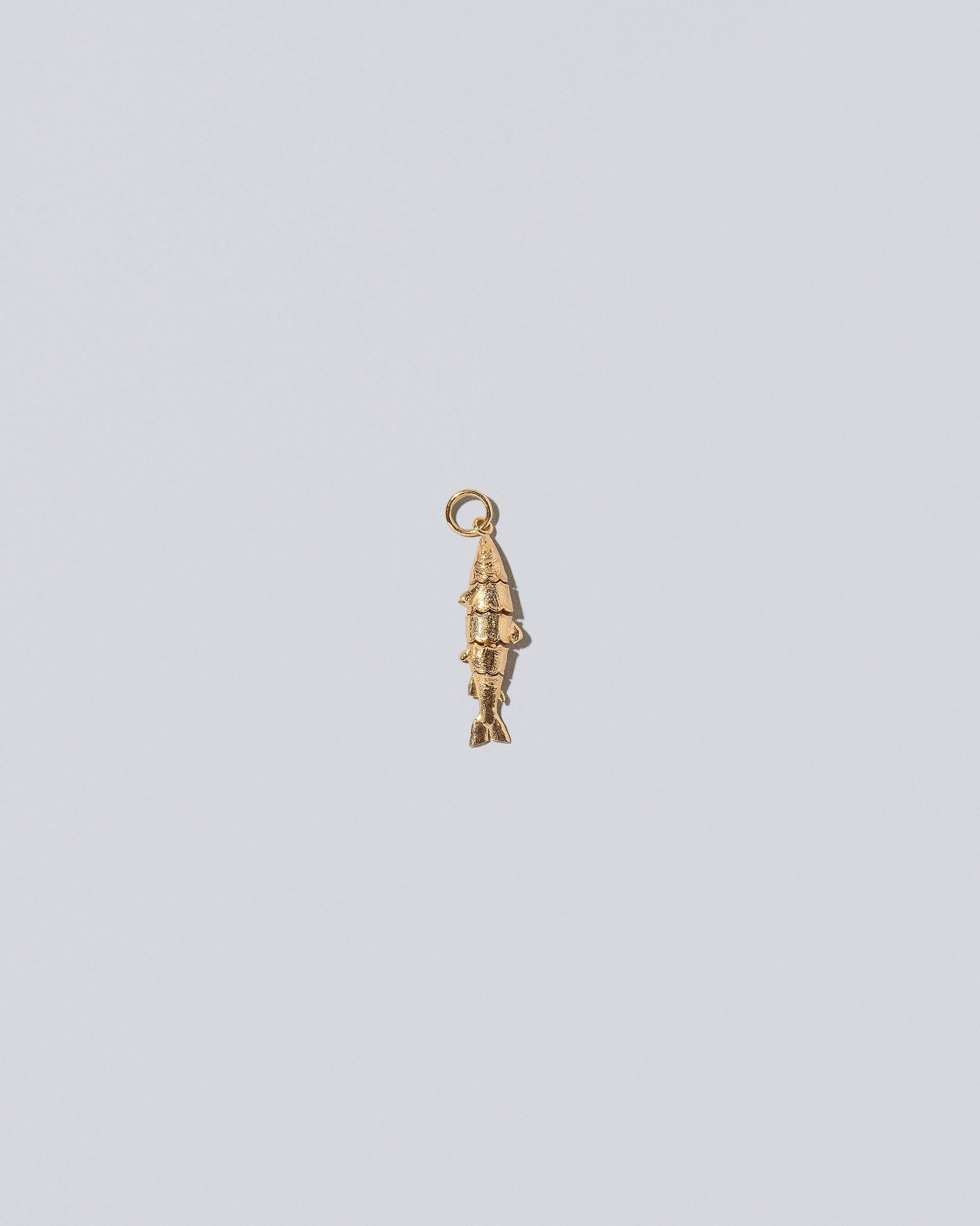 Fish Charm on light color background.