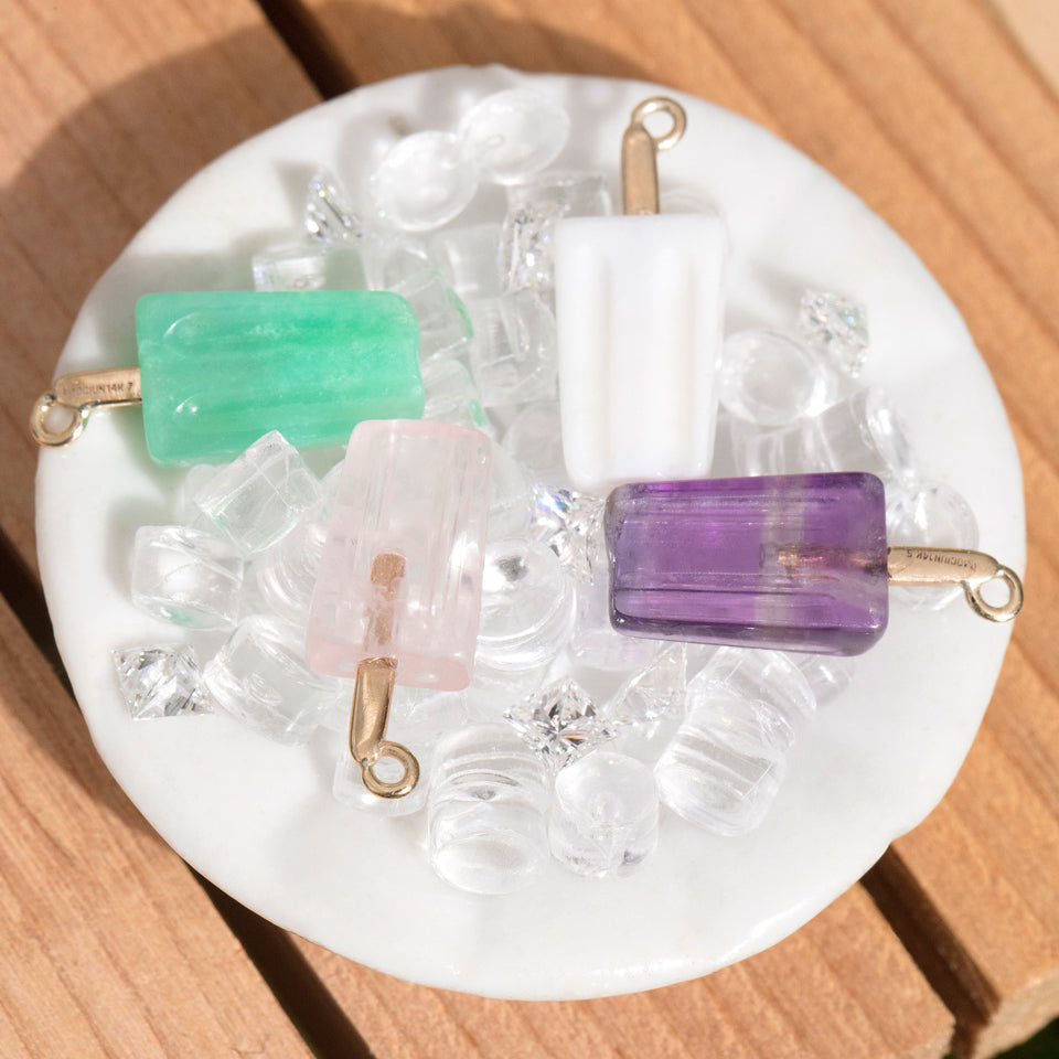 product_details::Styled photo featuring Popsicle Charm - Strawberry