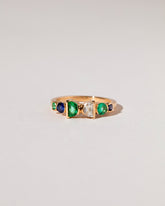  Moon Phase Ring on light color background.