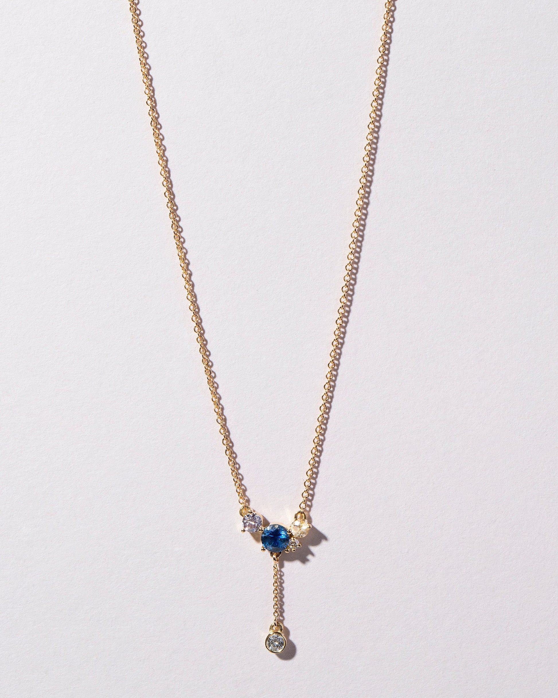 Aster Necklace on light color background.