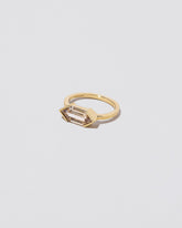 View from the side of the Wild Side Ring on light color background.